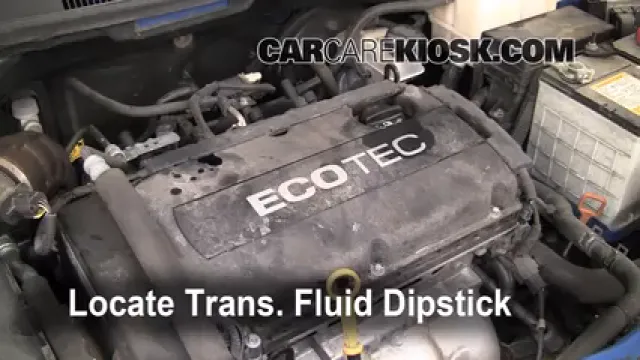 2009 Chevrolet Aveo LS 1.6L 4 Cyl. Transmission Fluid Add Fluid
